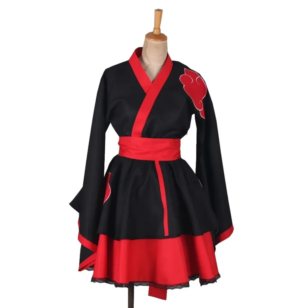 Naruto Uzumaki Gender Swap Kimono Lolita Dress - All Dresses - 4