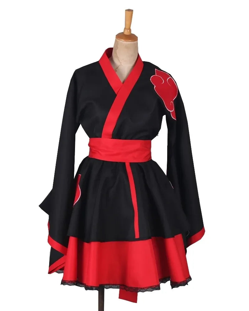 Naruto Uzumaki Gender Swap Kimono Lolita Dress - Full Set b / XS - All Dresses - Costumes - 4 - 2024