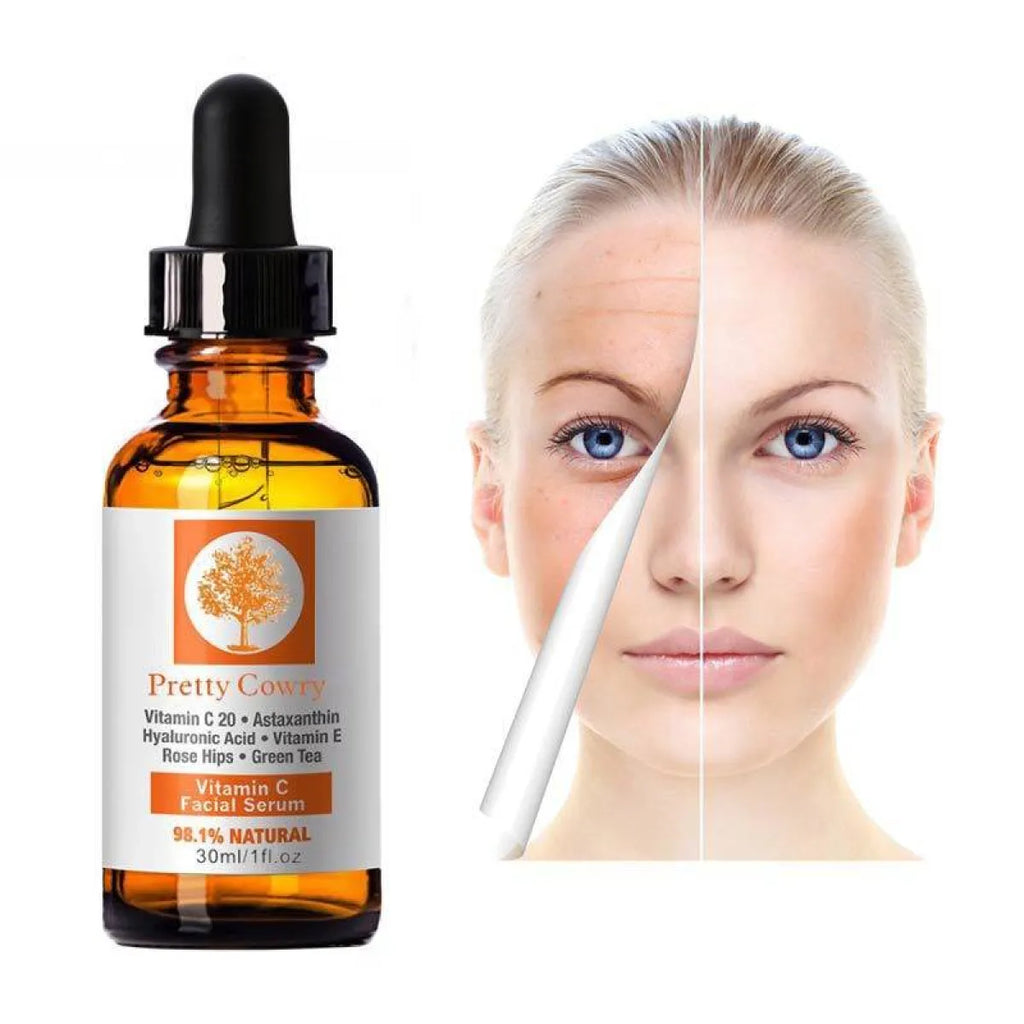 Natural Face Serum - Vitamin E - Skin Care - 12