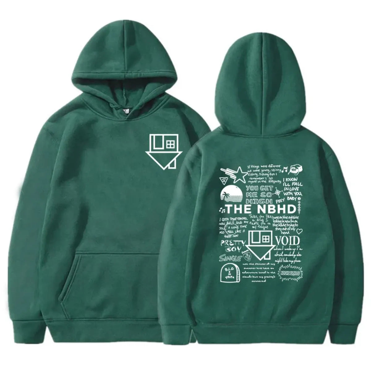 The NBHD Graphic Streetwear Hoodie - Hoodies & Sweatshirts - Hoodies - 2