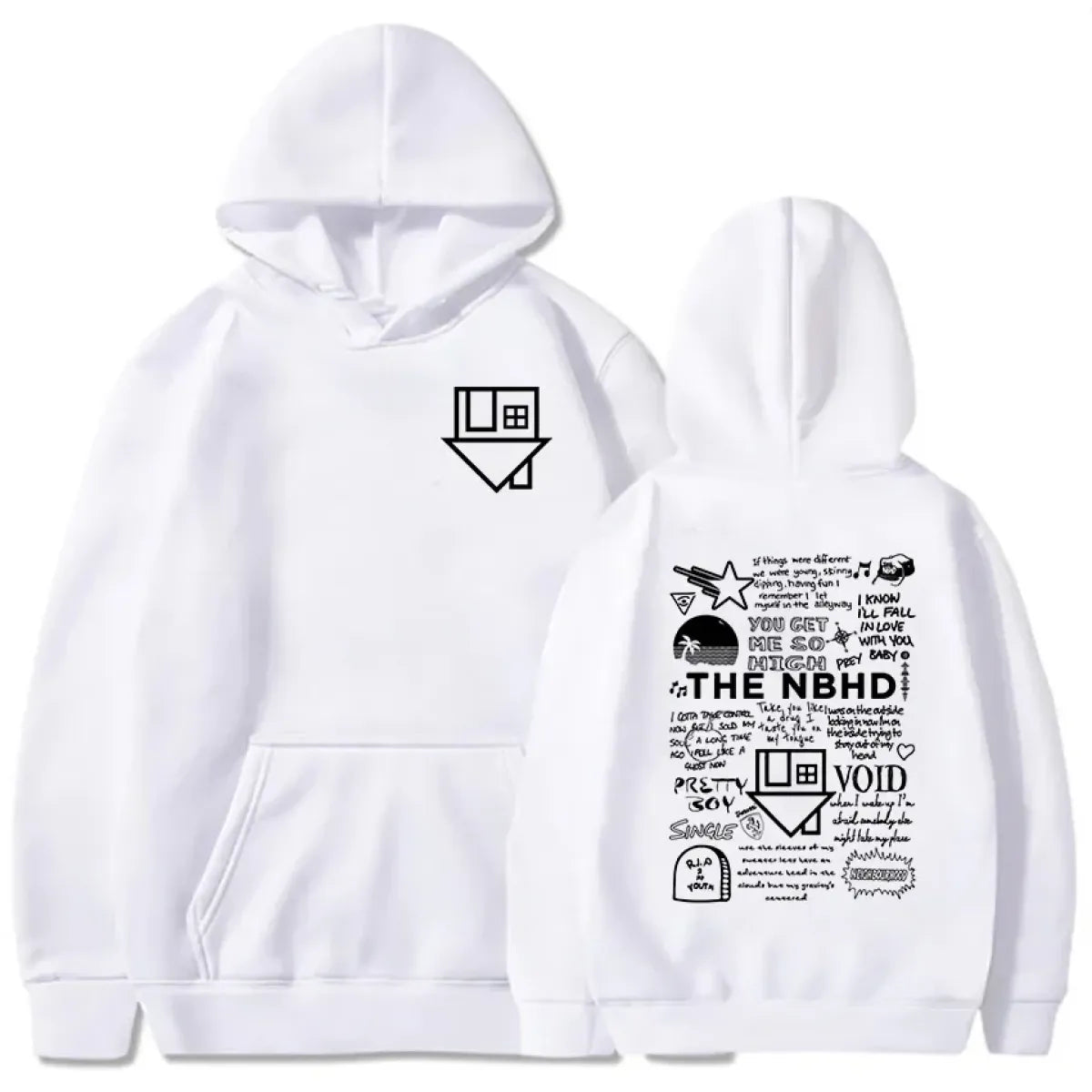 The NBHD Graphic Streetwear Hoodie - Hoodies & Sweatshirts - Hoodies - 3