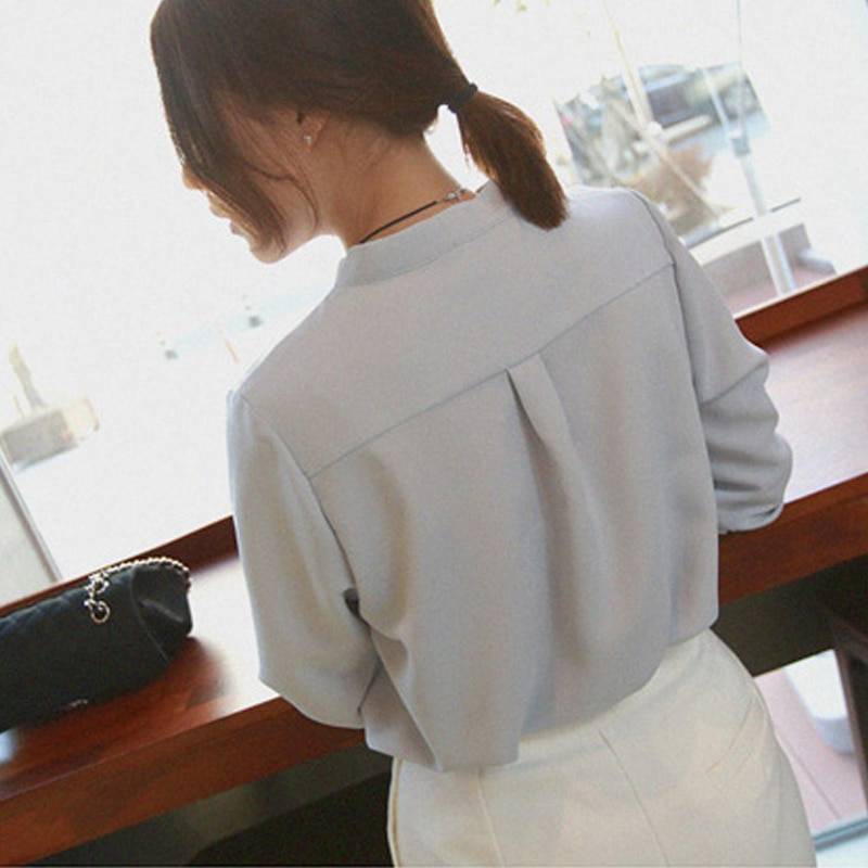 Chiffon Blouse - Women’s Clothing & Accessories - Shirts & Tops - 10 - 2024