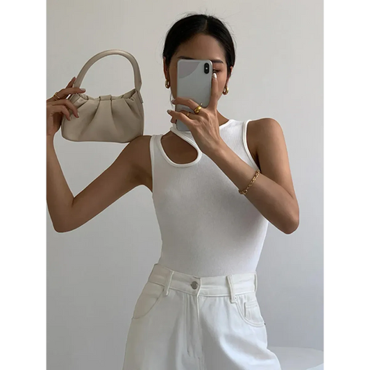 Harajuku Cutout Sleeveless Top - T-Shirts - T-Shirts - 2