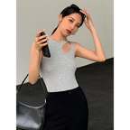 Harajuku Cutout Sleeveless Top - T-Shirts - T-Shirts - 5
