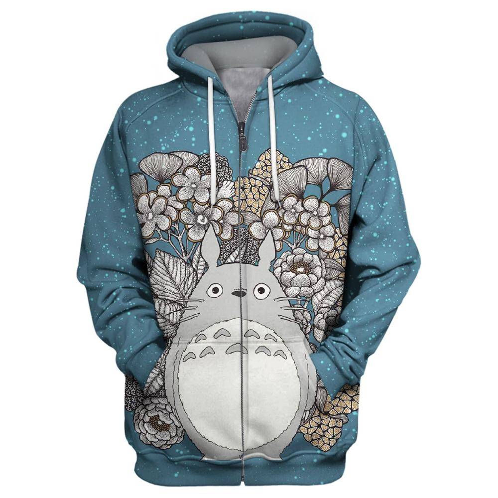 My Neighbor Totoro Hoodie - Women’s Clothing & Accessories - Shirts & Tops - 4 - 2024