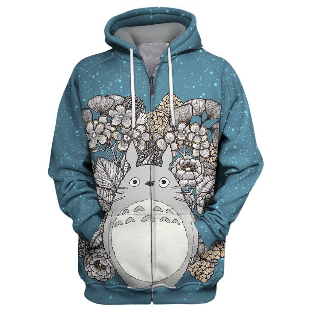 My Neighbor Totoro Hoodie - Women’s Clothing & Accessories - Shirts & Tops - 9 - 2024