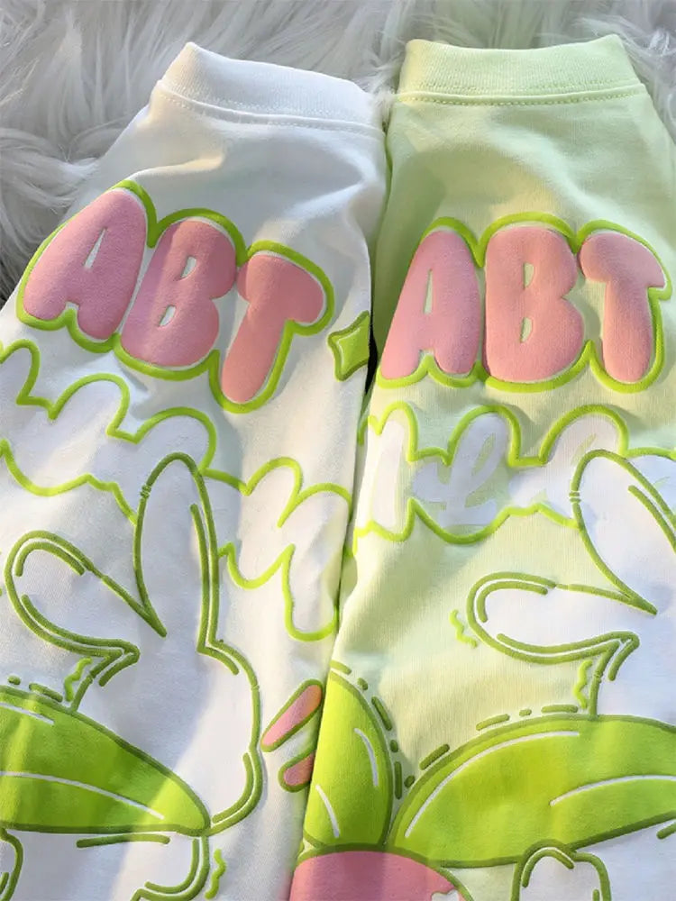 Neon Bounce Bunny Sweatshirt - T-Shirts - Shirts & Tops - 3 - 2024