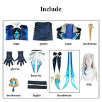 Neuvillette Genshin Impact Cosplay Costume Set - Women’s Clothing & Accessories - Cosplay - 7