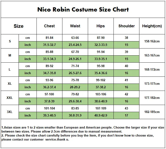 Nico Robin Cosplay Costume – One Piece Top and Skirt Outfit - Bottoms - Costumes - 2024 - 7 - Worldwide Shipping