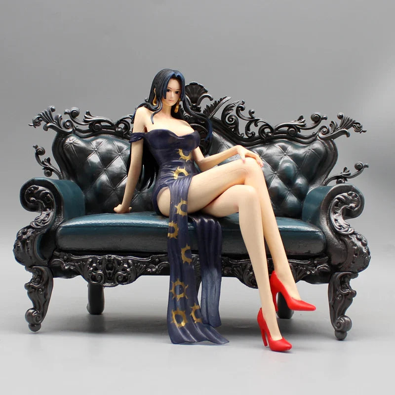 One Piece Nico Robin Thug Series Figure - Elegant GK Anime Statue Gift - With Box / Boa Hancock - Anime - Action & Toy