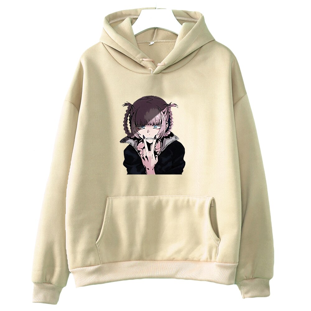 Call Of The Night Anime Hoodie - Khaki / XXXL - Women’s Clothing & Accessories - Shirts & Tops - 8 - 2024