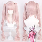 Nikki Alice Cosplay Costume – Pink Bodysuit Jacket Wig & Ears Set - Tops & Tees - Cosplay - 12