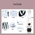 Nikolai Gogol BSD Cosplay Costume Set with Cape - Anime - 7