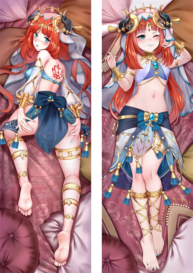 Genshin Impact Nilou Waifu Dakimakura - 1 / 35x100cm Peach Skin - Dakimakura - Clothing - 1 - 2024