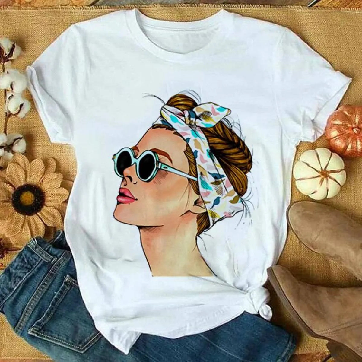 O-Neck Harajuku T-shirt - T-Shirts - 11