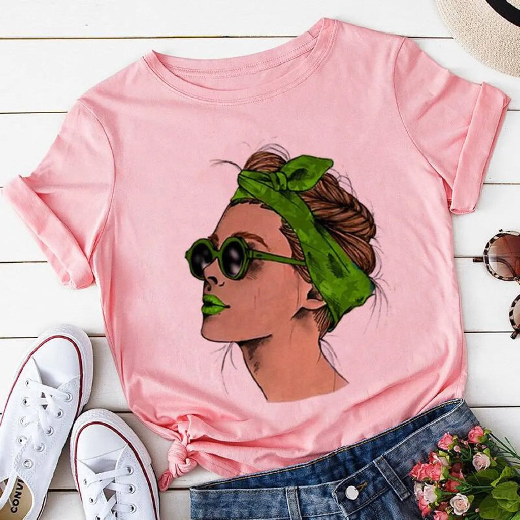 O-Neck Harajuku T-shirt - T-Shirts - 17