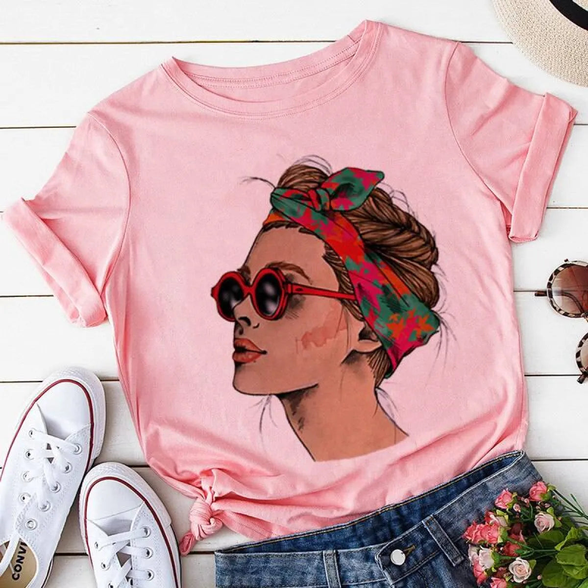 O-Neck Harajuku T-shirt - T-Shirts - 20