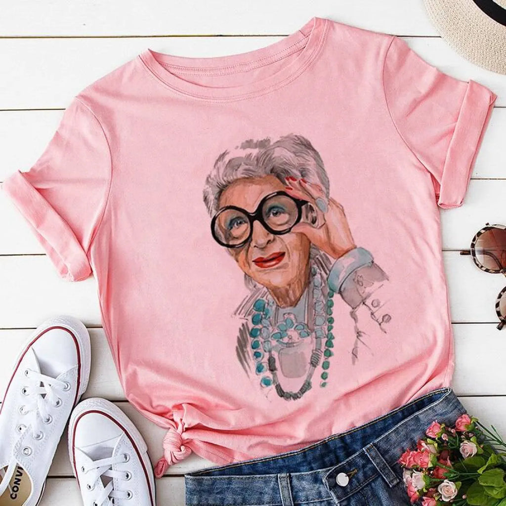 O-Neck Harajuku T-shirt - T-Shirts - 22