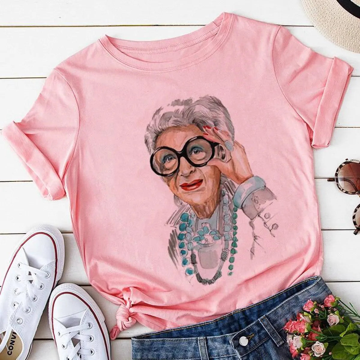 O-Neck Harajuku T-shirt - T-Shirts - 22