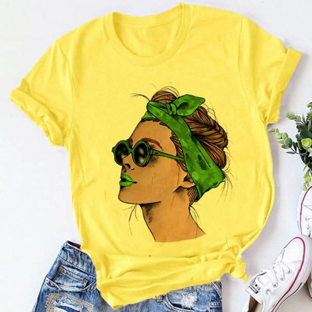 O-Neck Harajuku T-shirt - T-Shirts - 25