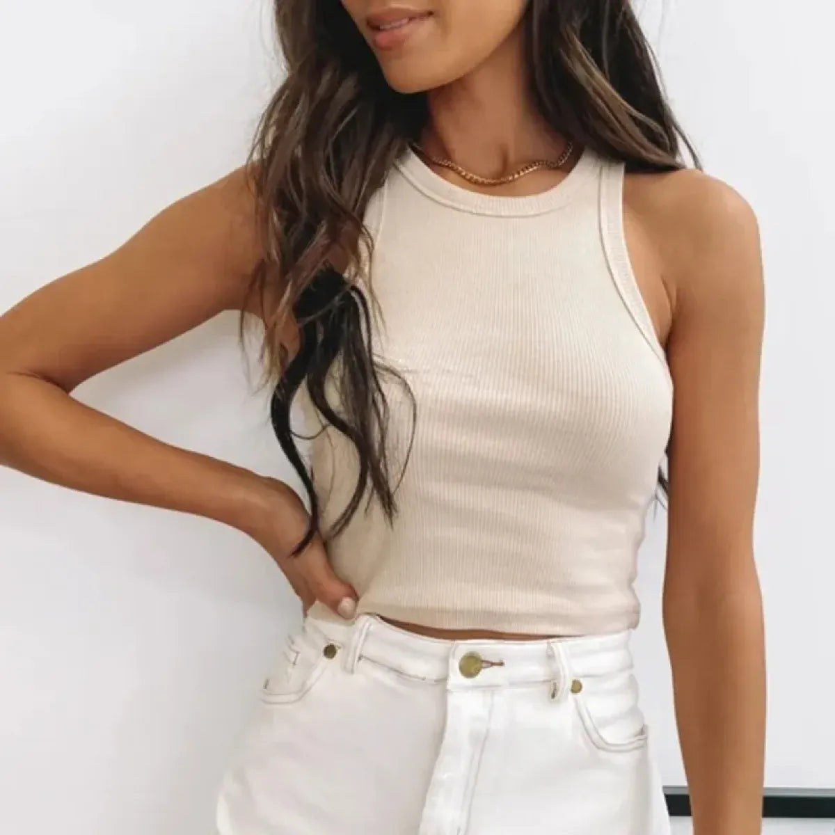 Sexy Off-Shoulder Crop Tops - Women’s Clothing & Accessories - 1