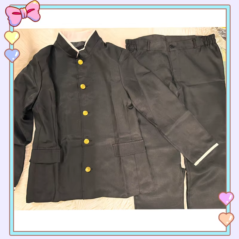 Okarun Cosplay Costume – Dandadan School Uniform with Glasses - Anime - Costumes - 2024 - 3 - Worldwide Shipping