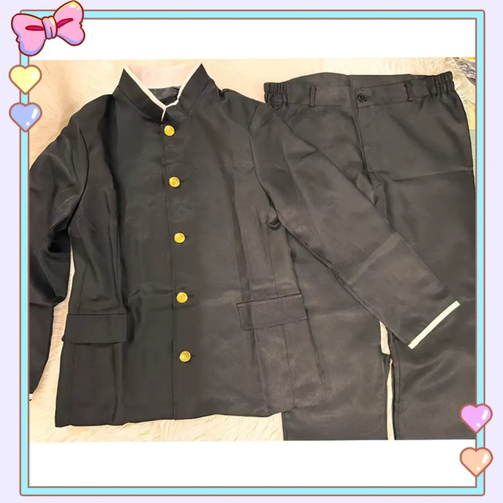 Ken Takakura Cosplay Costume – Dandadan School Uniform with Glasses - Anime - Cosplay - 3