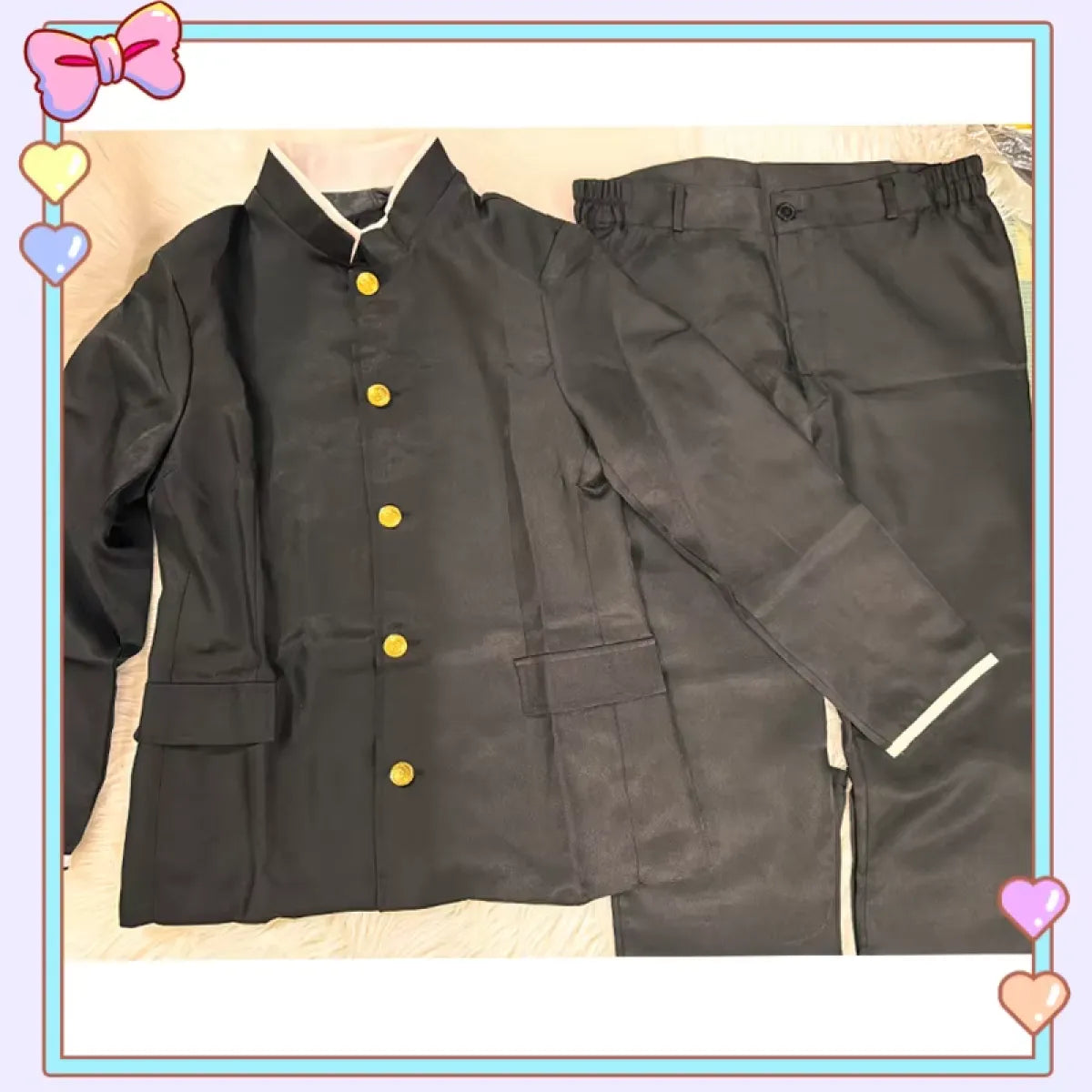 Ken Takakura Cosplay Costume – Dandadan School Uniform with Glasses - Anime - Cosplay - 3