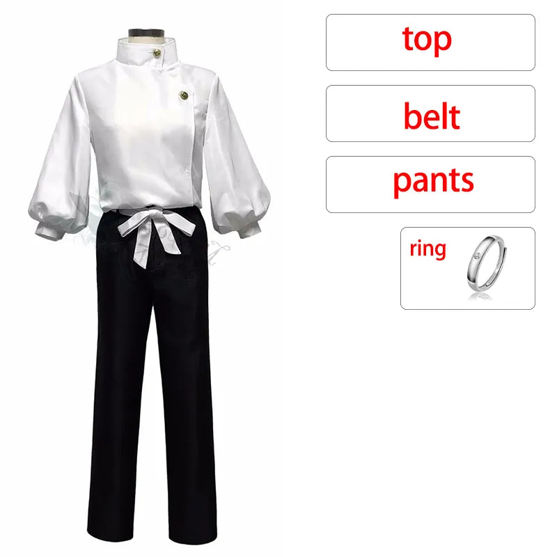 Okkotsu Yuta Cosplay Costume - Jujutsu Kaisen Anime Uniform - Style 2 / S / Jujutsu Kaisen - Bottoms - Costumes - 8