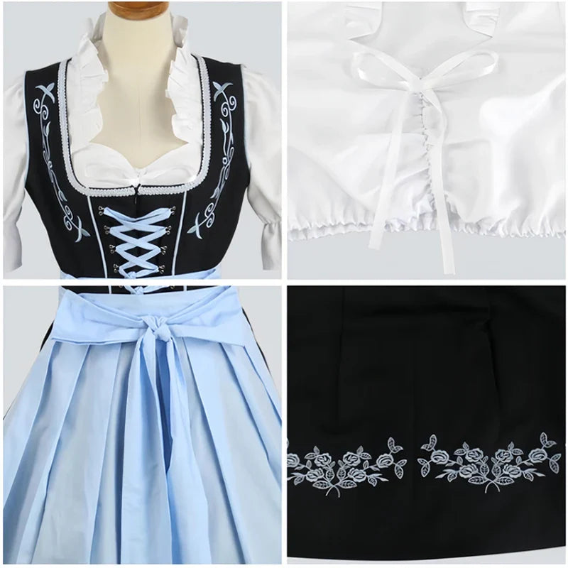 Oktoberfest Dirndl Dress – Bavarian Beer Festival Costume - All Dresses - Dance Dresses Skirts & Costumes - 2024 - 5