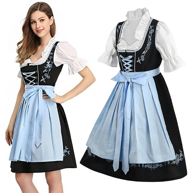 Oktoberfest Dirndl Dress – Bavarian Beer Festival Costume - All Dresses - Dance Dresses Skirts & Costumes - 2024 - 2