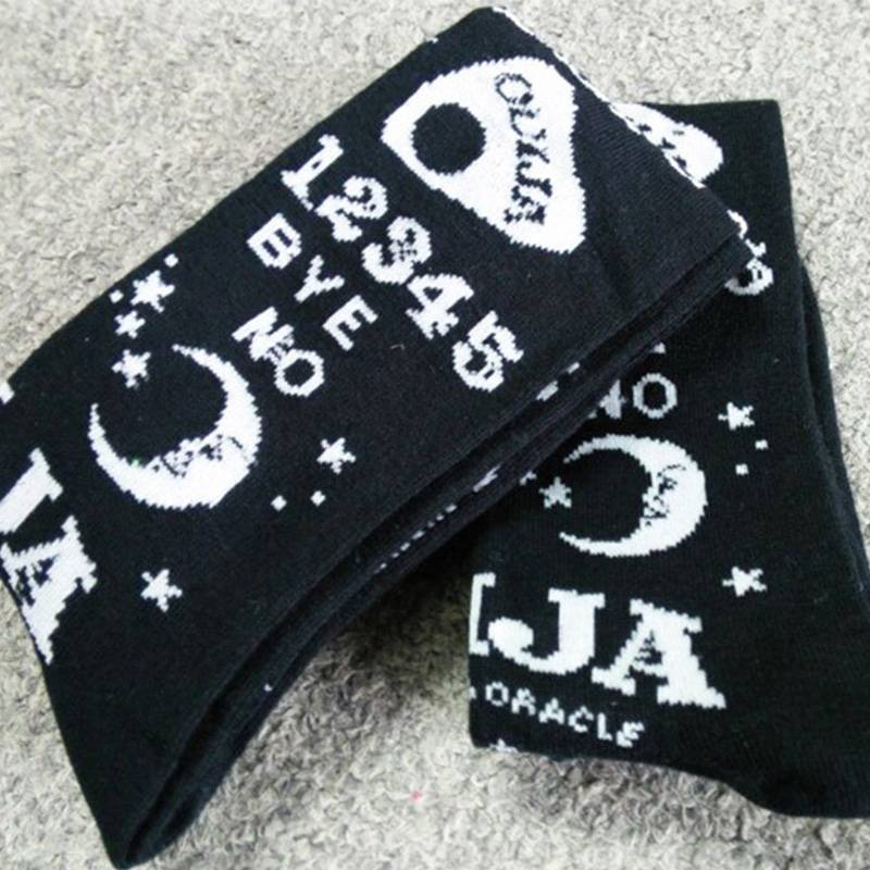 Ouija Board Socks - Black / One Size - Women’s Clothing & Accessories - Shirts & Tops - 13 - 2024