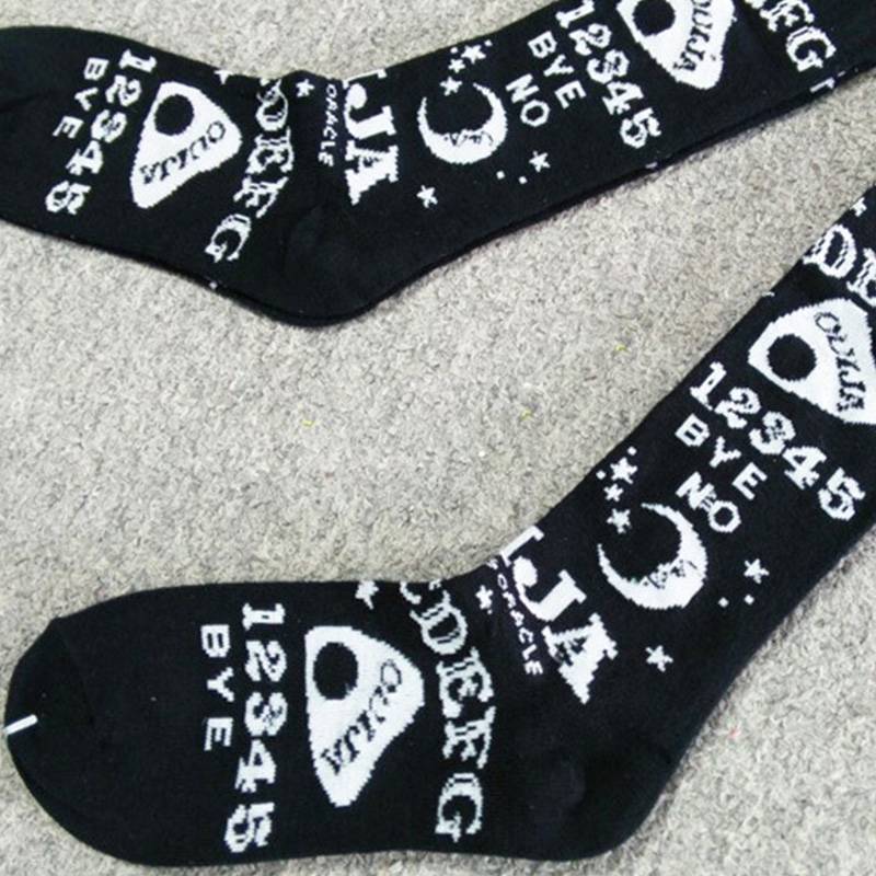 Ouija Board Socks - Black / One Size - Women’s Clothing & Accessories - Shirts & Tops - 16 - 2024