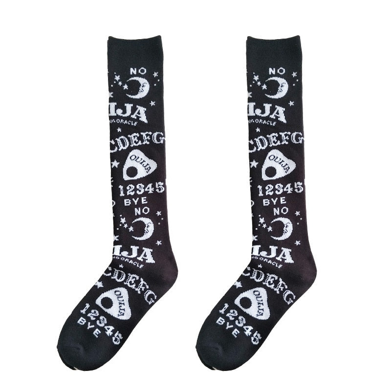 Ouija Board Socks - Black / One Size - Women’s Clothing & Accessories - Shirts & Tops - 5 - 2024