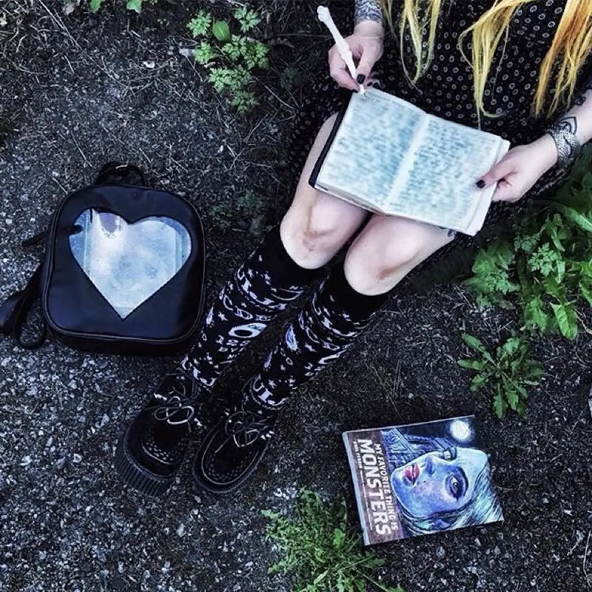 Ouija Board Socks - Women’s Clothing & Accessories - 9