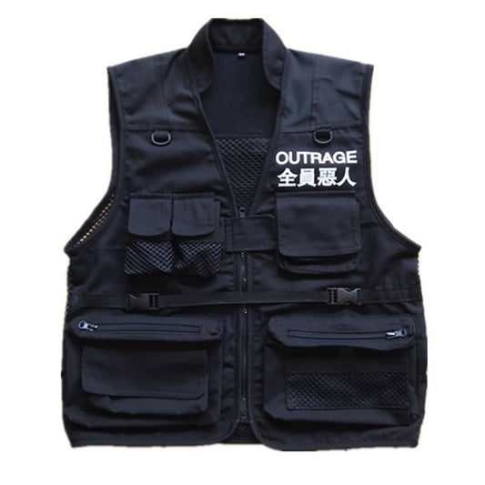 ’Outrage’ Tactical Utility Vest - Men’s Clothing & Accessories - Vests - 1 - 2024