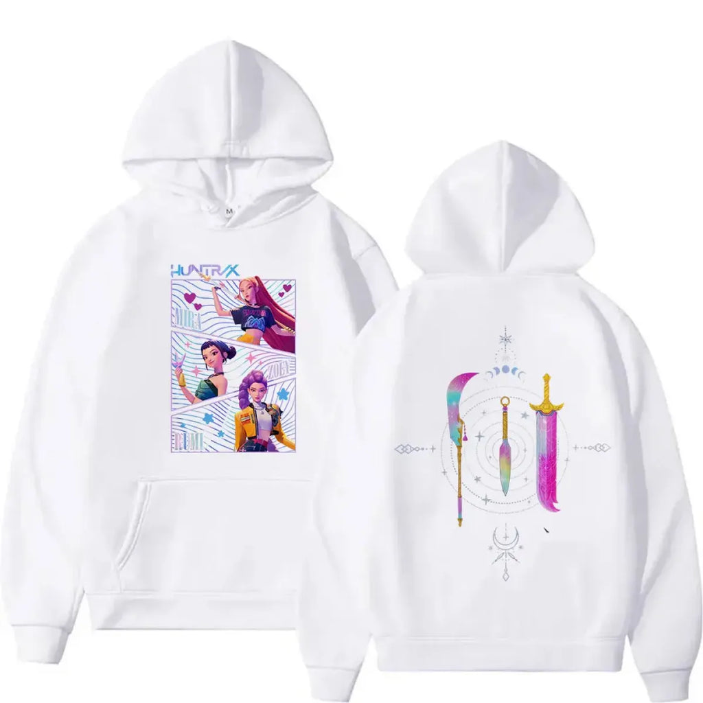 Anime Demon Hunters KPop Graphic Hoodie - Anime - Hoodie - 5