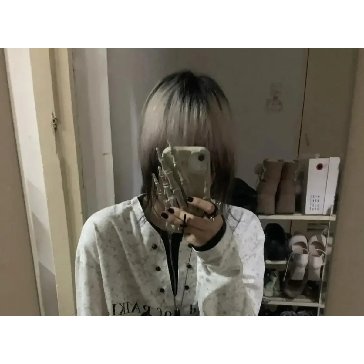 Oversized Gothic T-Shirt - T-Shirts - Long - V-neck - Unisex T-Shirts - 10