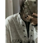 Oversized Gothic T-Shirt - T-Shirts - Long - V-neck - Unisex T-Shirts - 5