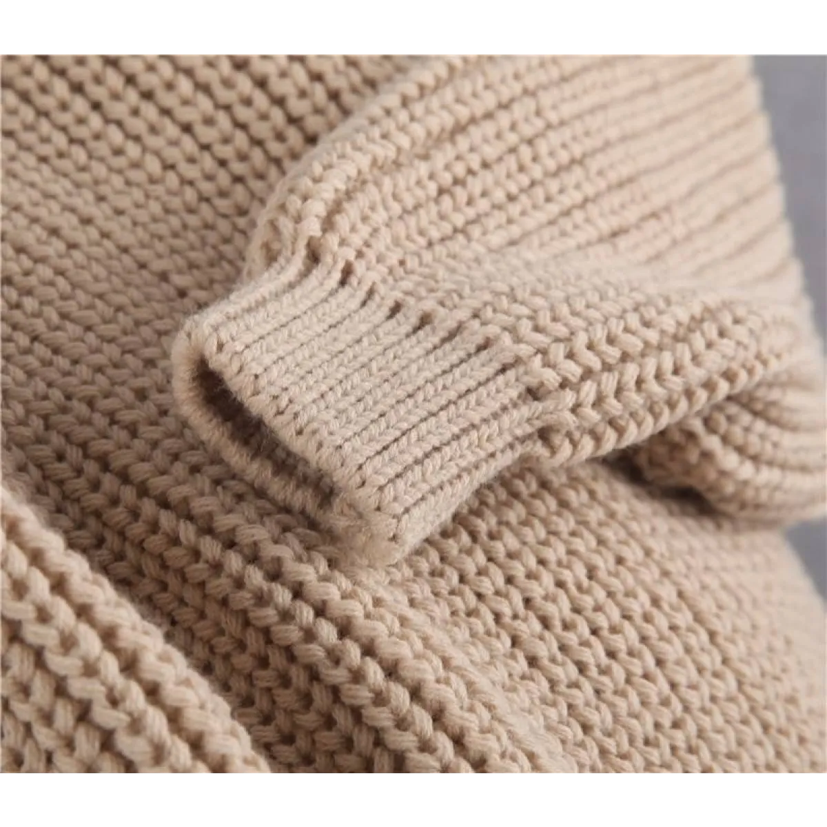 Loose Oversized Knit Sweater - Sweaters - 19