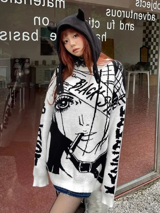 Oversized Misa Sweatshirt - T-Shirts - Shirts & Tops - 1 - 2024