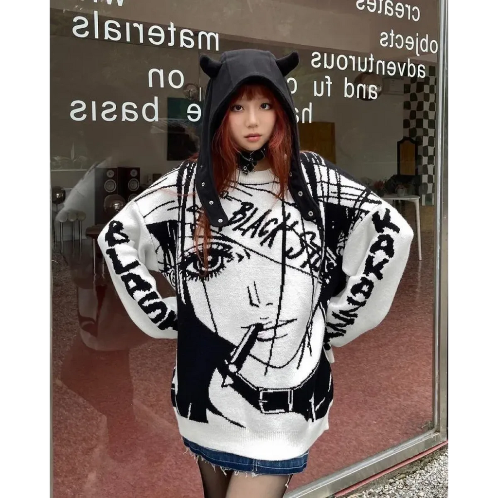 Oversized Misa Sweatshirt - T-Shirts - 2