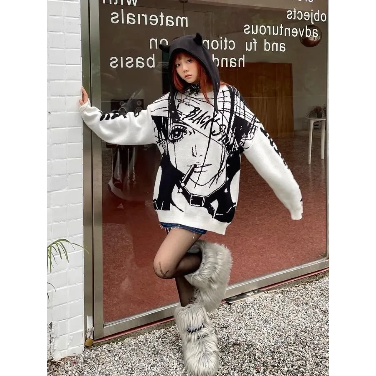 Oversized Misa Sweatshirt - T-Shirts - 4