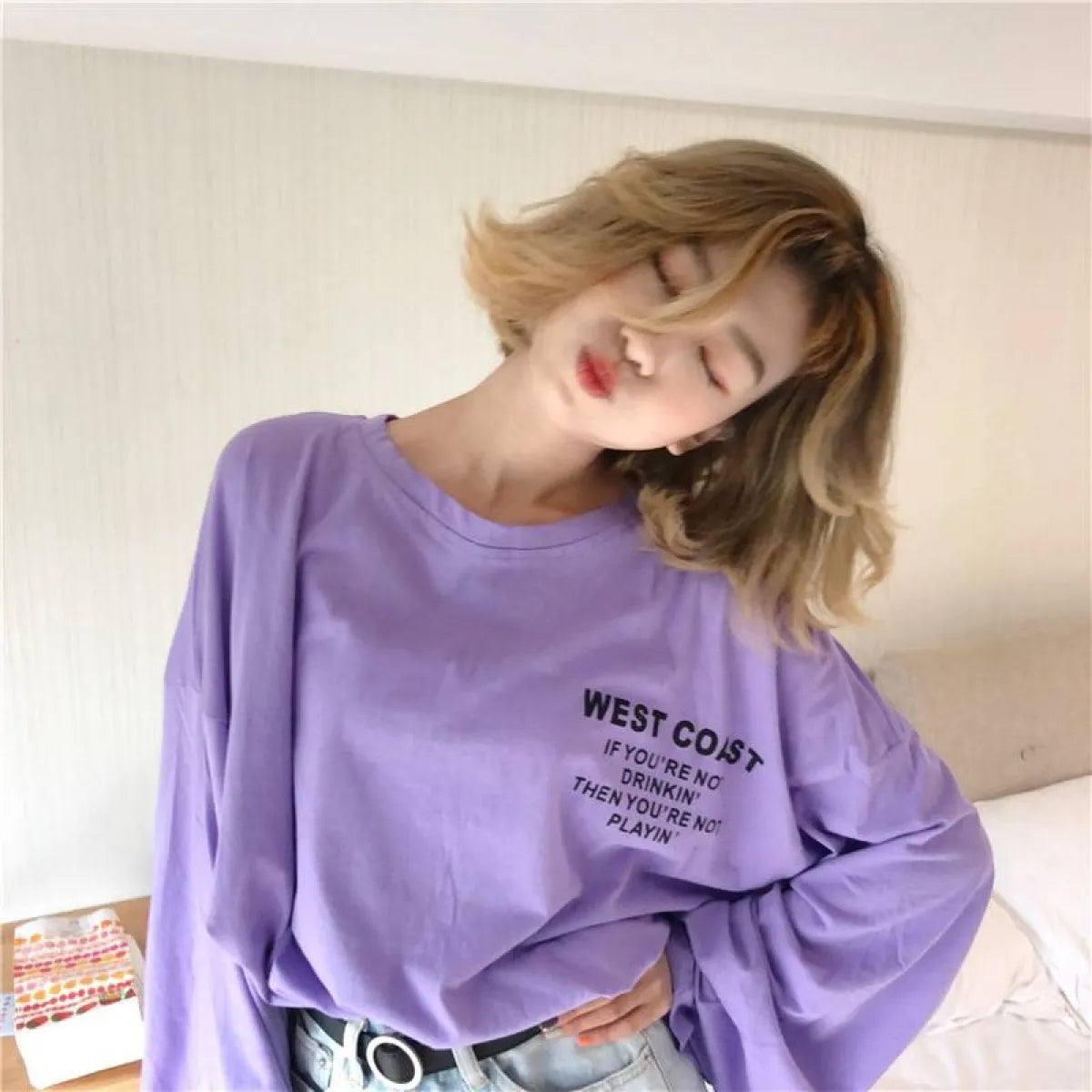 Oversized Women’s T-Shirt - T-Shirts - 4