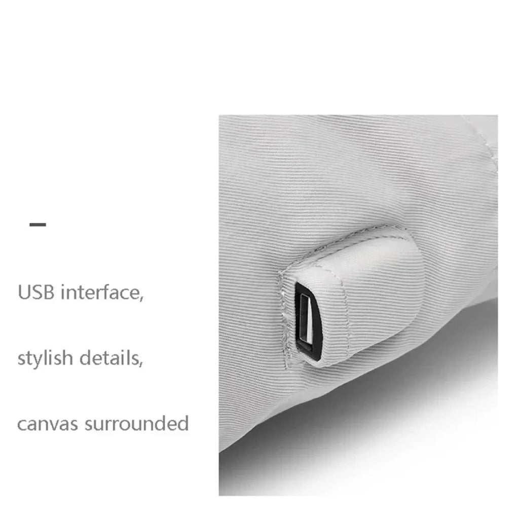 Korean Style Waterproof Laptop Backpack with USB Port - Women Bags & Wallets - Backpack - 11