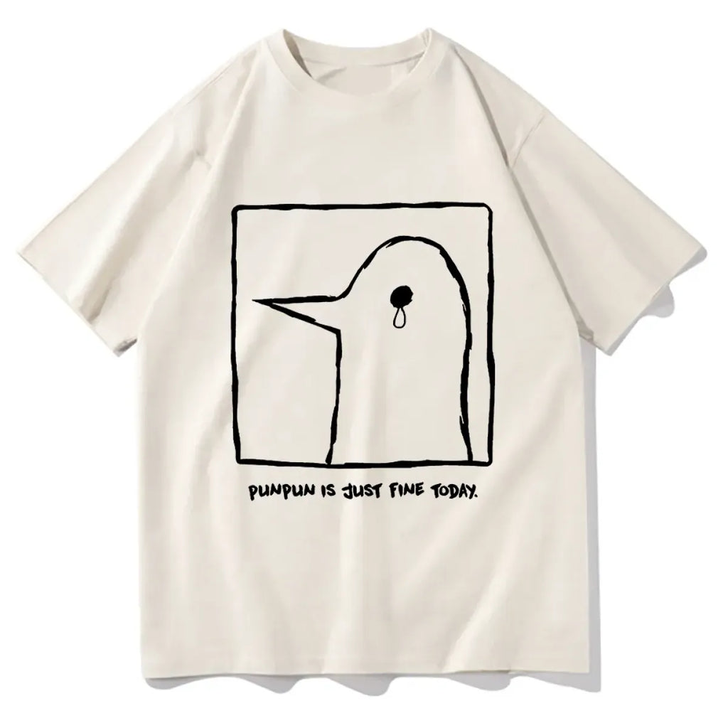 ’Oyasumi Punpun’ T-shirt - Punpun Is Just Fine Today - T-Shirts - 1