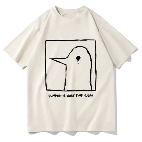 ’Oyasumi Punpun’ T-shirt - Punpun Is Just Fine Today - T-Shirts - 1
