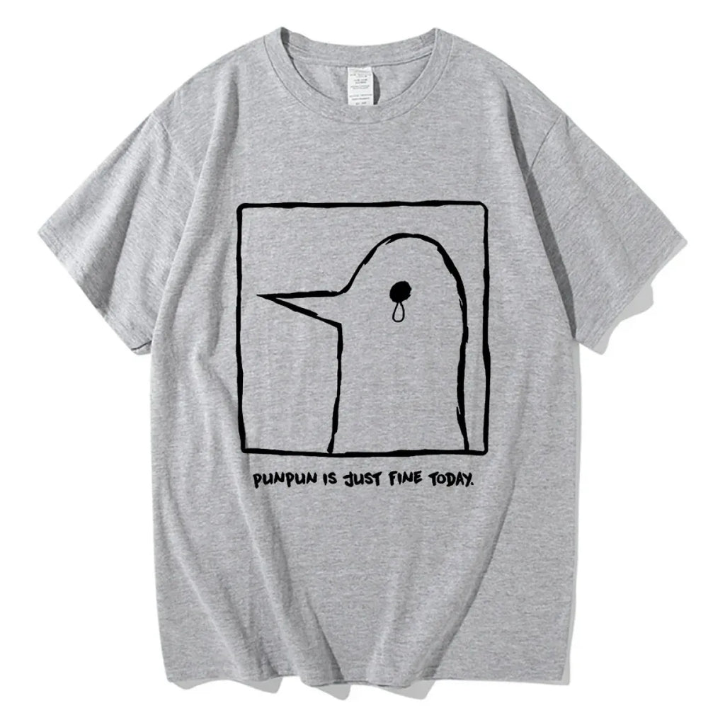 ’Oyasumi Punpun’ T-shirt - Punpun Is Just Fine Today - T-Shirts - 7