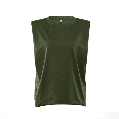 Ladies Padded Shoulder Blouse - Women’s Clothing & Accessories - 1