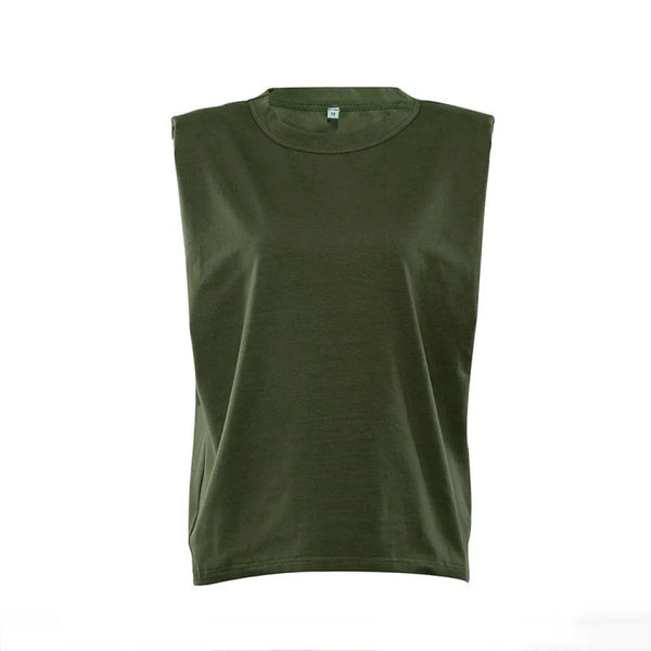 Ladies Padded Shoulder Blouse - Women’s Clothing & Accessories - 1